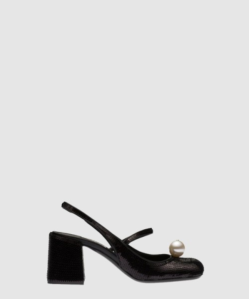 미우미우 가죽 펌프스 5I656D