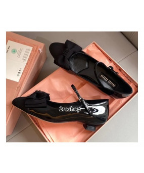 미우미우 리본 펌프스 하이힐 2.5CM