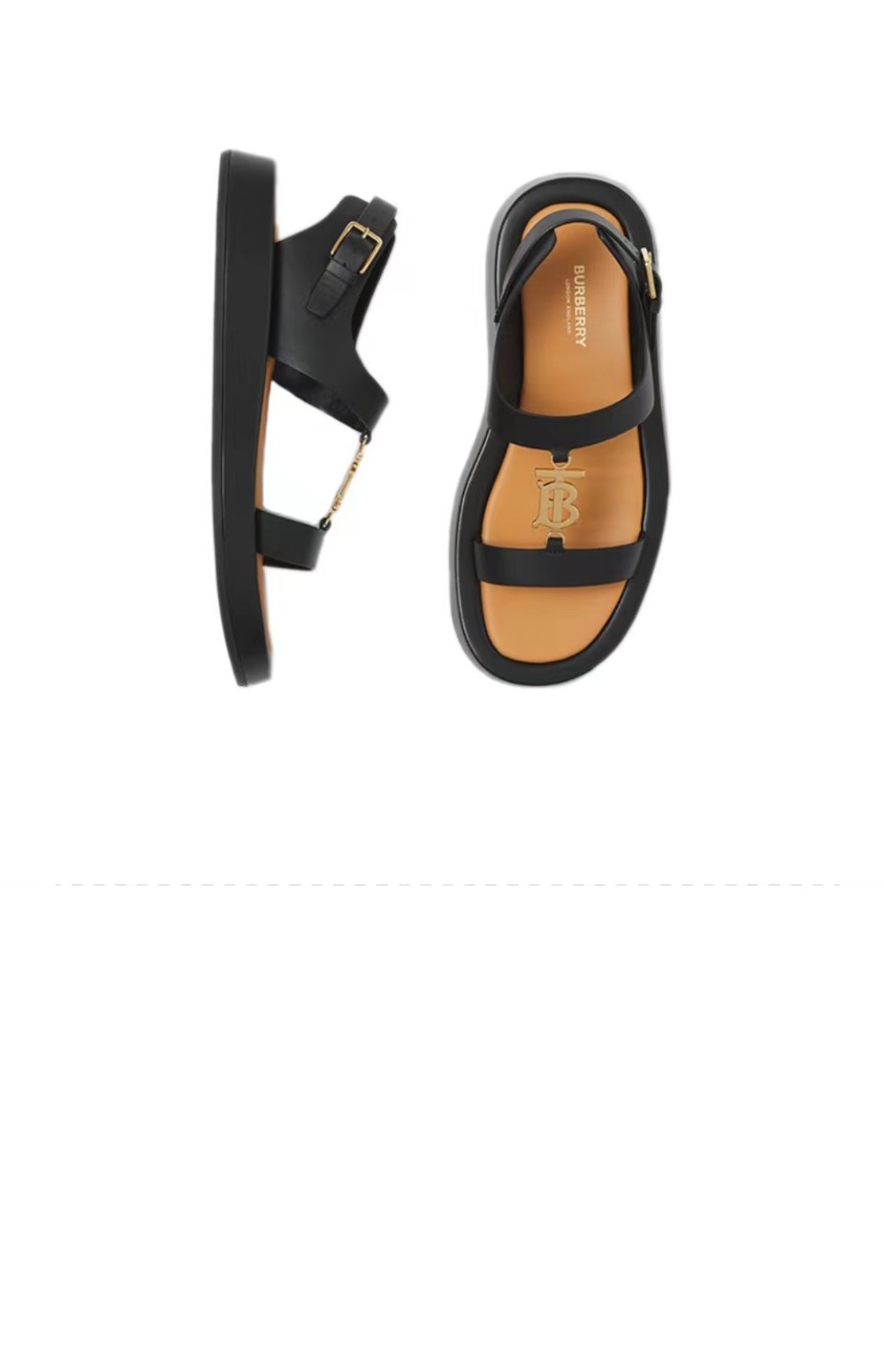 버버리 샌들 80392441