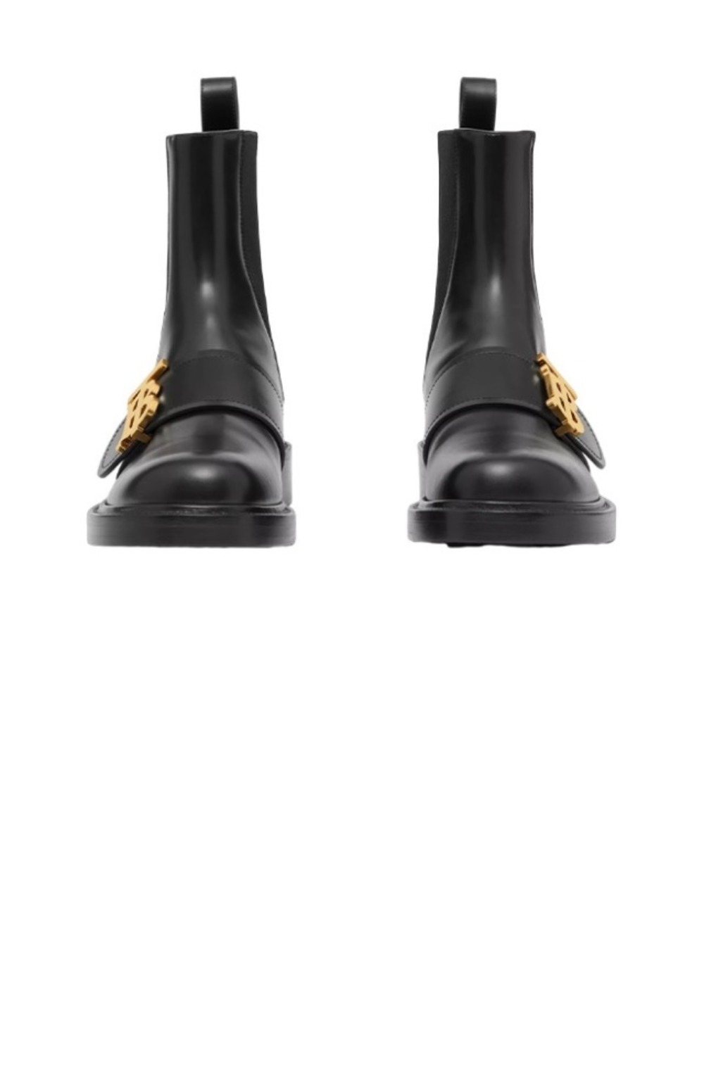 버버리 부츠 Burberry Monogram Motif Leather Chelsea Boots 80581881