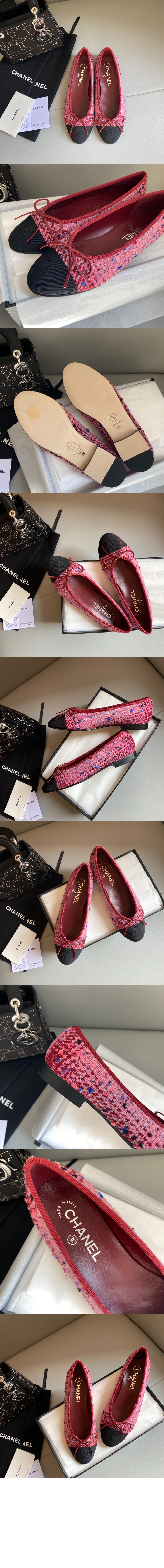 샤넬 발레리나 플랫슈즈 G02819