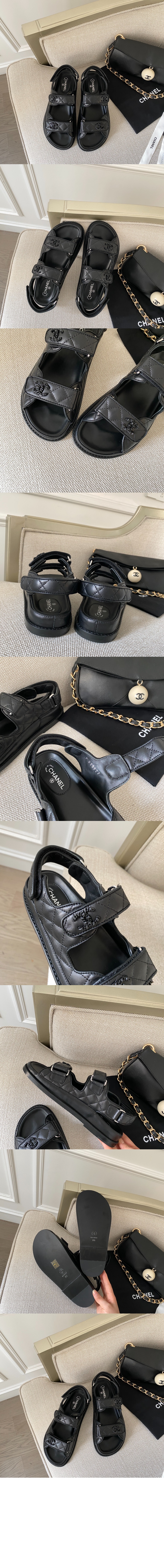 샤넬 샌들 G31848