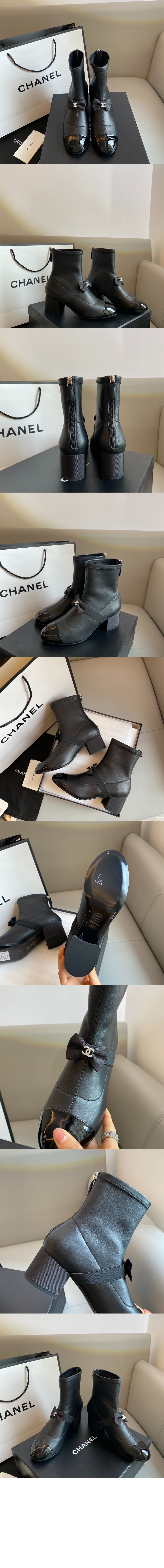 샤넬 숏 부츠 G40099