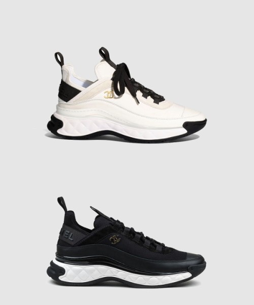 샤넬 믹스드파이버 스니커즈 G35617