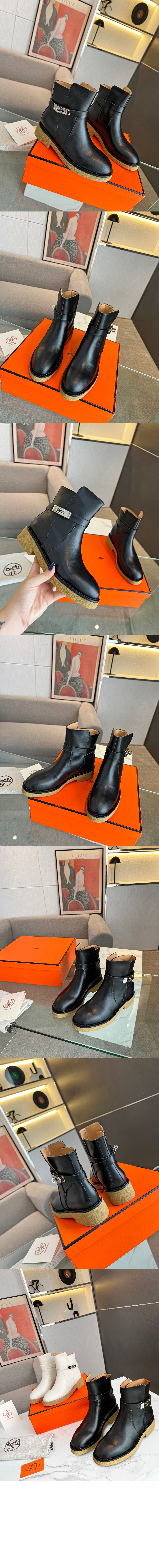 에르메스 히스토리 앵클 부츠