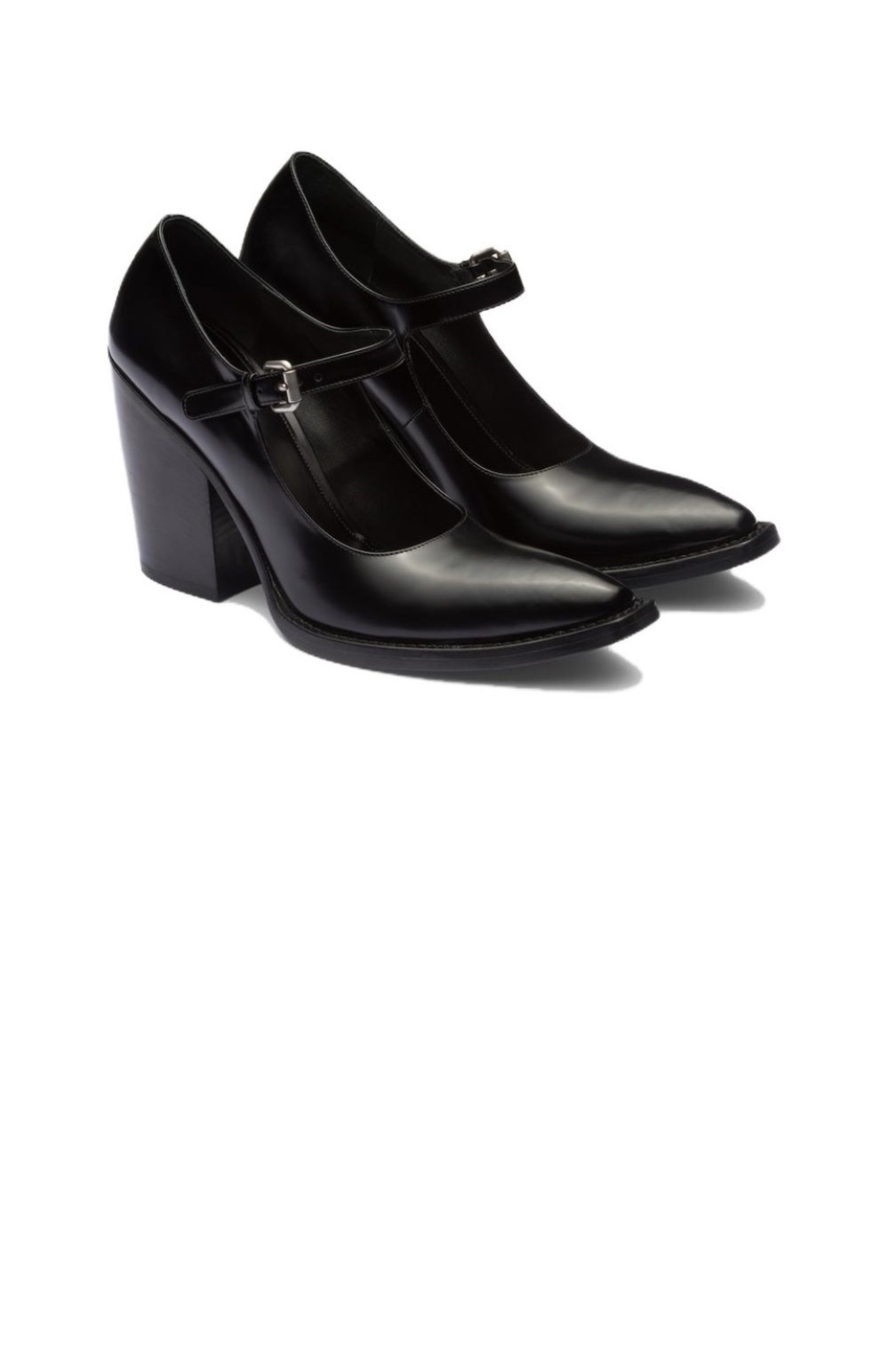 프라다 메리 제인 힐 펌프스 1I128N