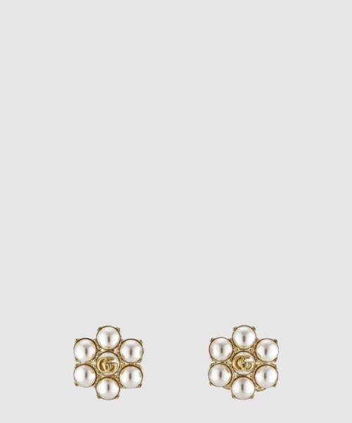 구찌 펄 GG 귀걸이 645669