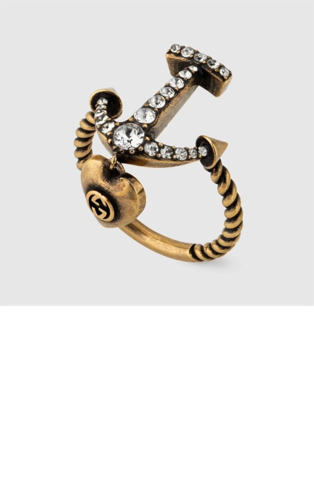 구찌 앵커 반지 661192