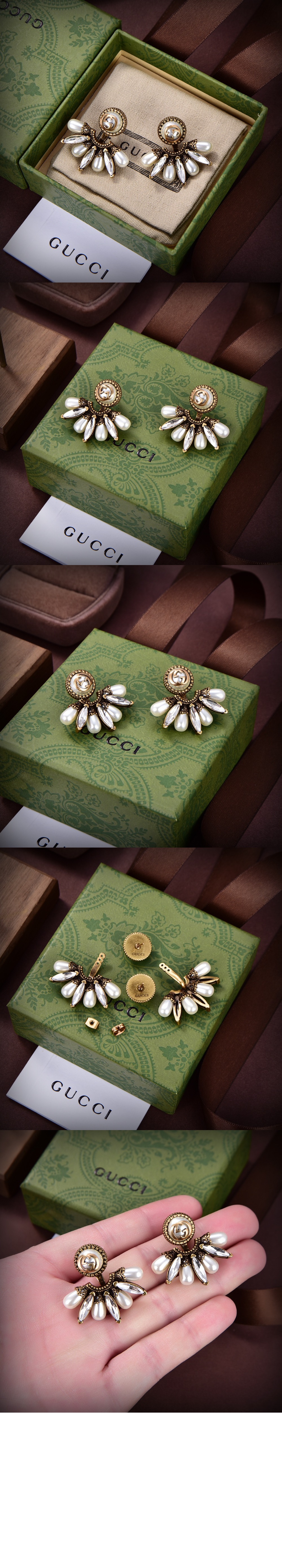 구찌 인터로킹 G 귀걸이 729157