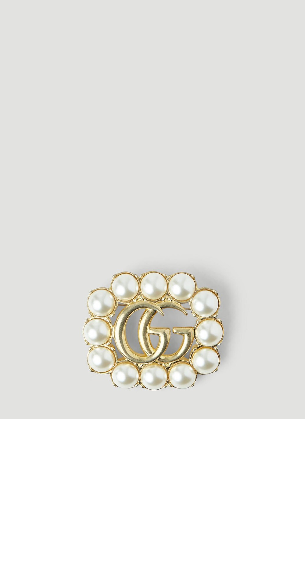 구찌 더블 G 브로치 629616