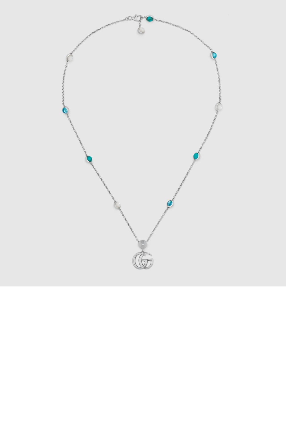 구찌 더블 G 자개 목걸이 527399