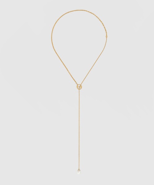구찌 펄 드롭 목걸이 774689