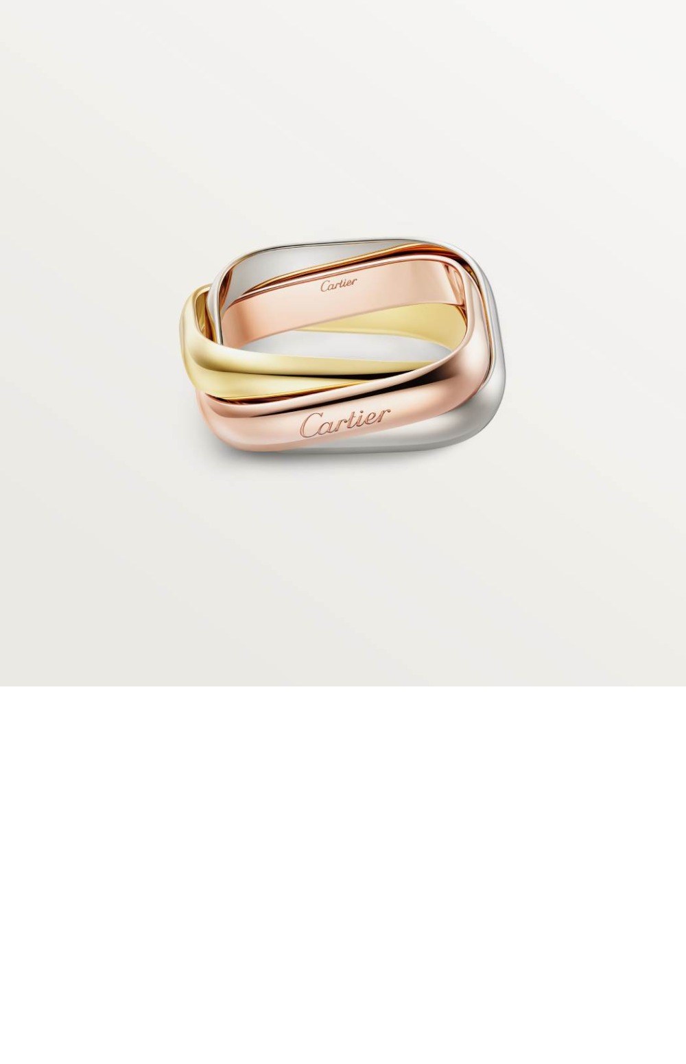 까르띠에 트리니티 쿠션 링 B4240600