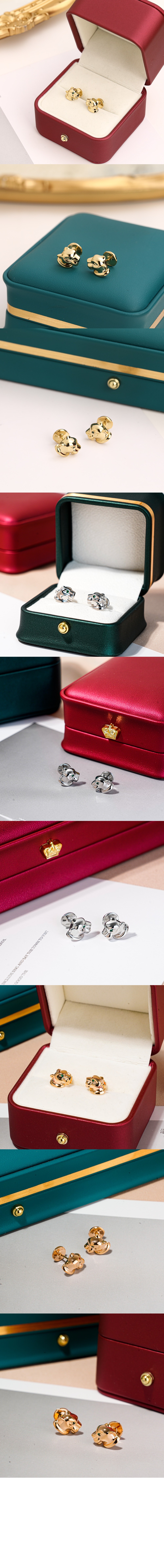 까르띠에 팬더 드 까르띠에 귀걸이 B8043900