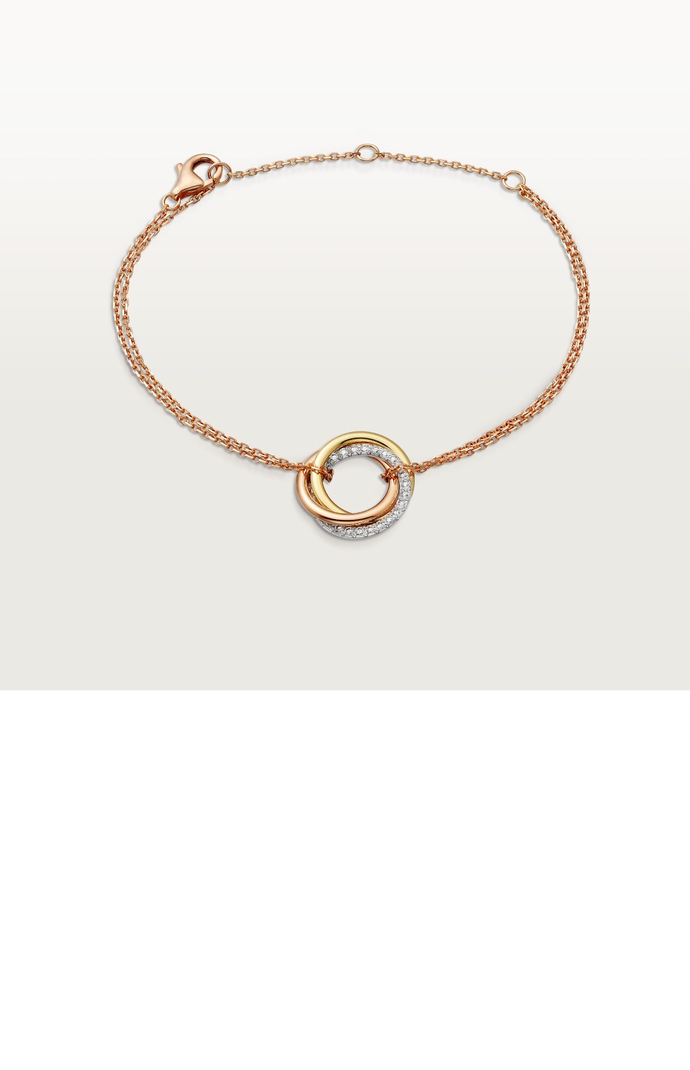 까르띠에 트리니티 브레이슬릿 B6059017