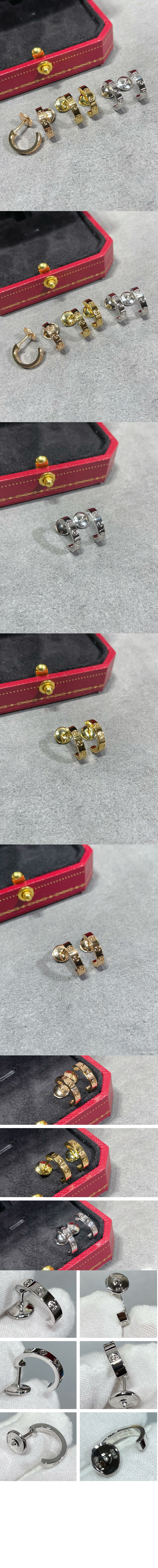 까르띠에 LOVE 귀걸이 B8028900