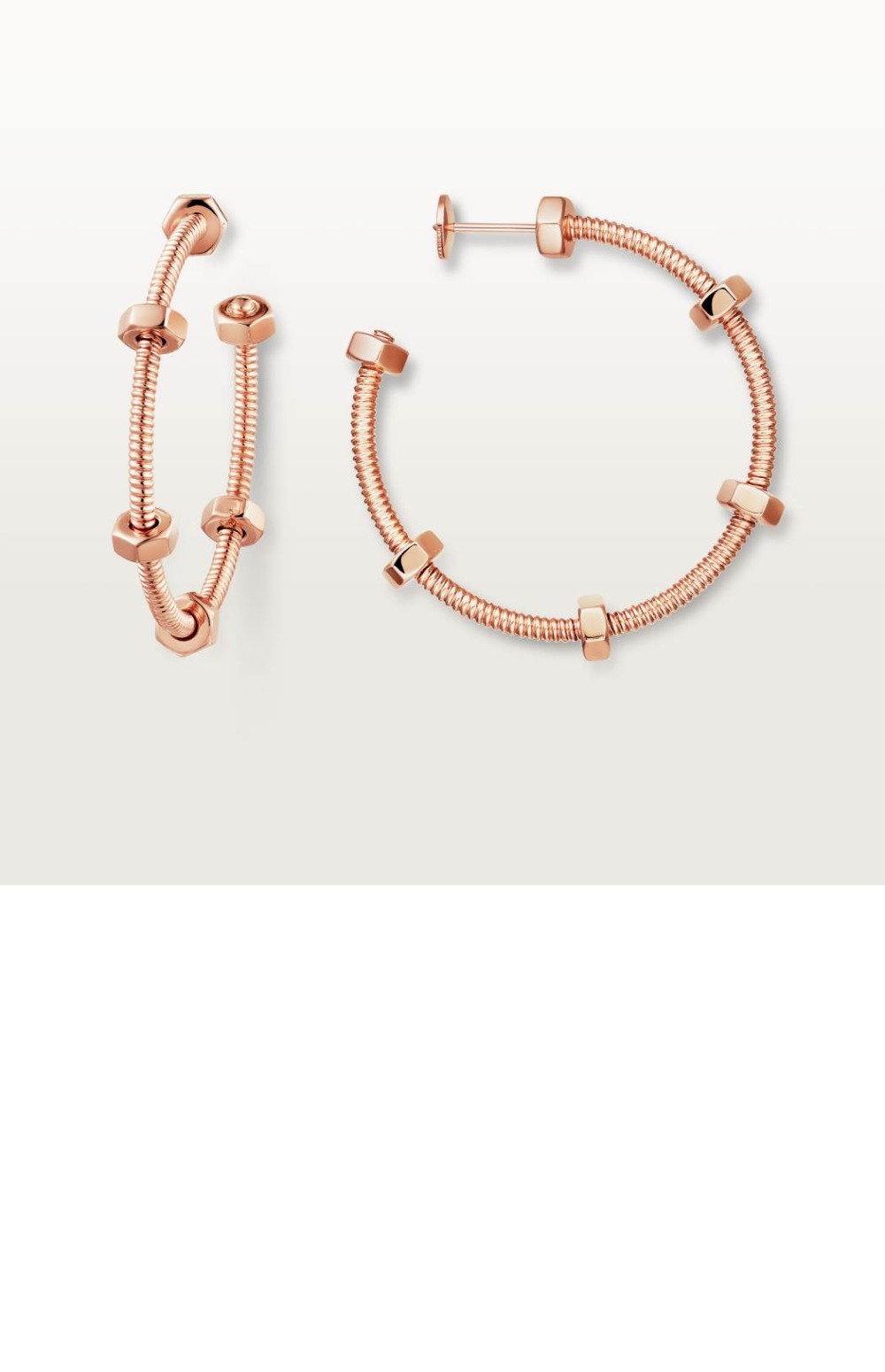 까르띠에 에크루 드 까르띠에 귀걸이 B8301408