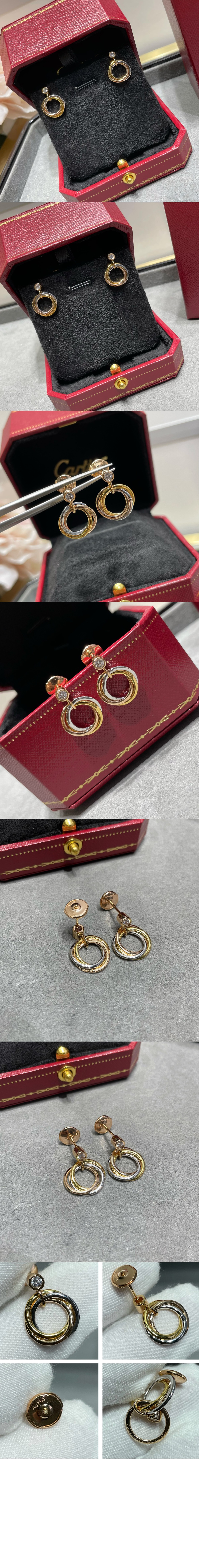 까르띠에 트리니티 귀걸이 B8043200