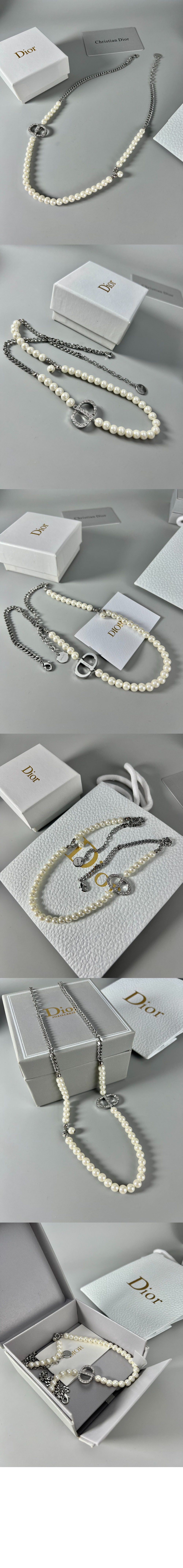 디올 30 Montaigne 롱 목걸이 N2044