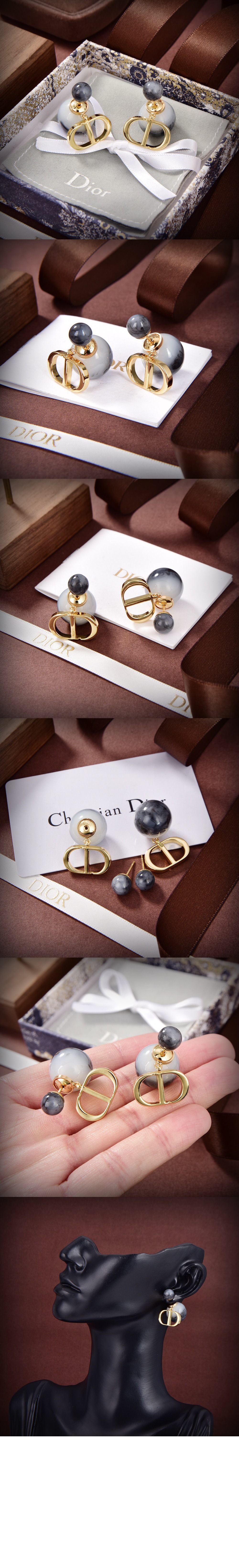 디올 Dior Tribales 귀걸이 E2148