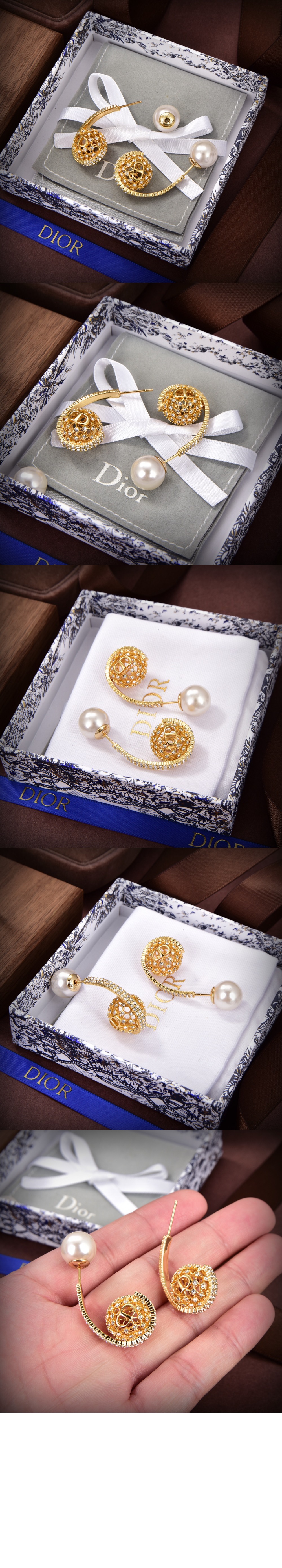 디올 Dior Tribales 귀걸이 E2339