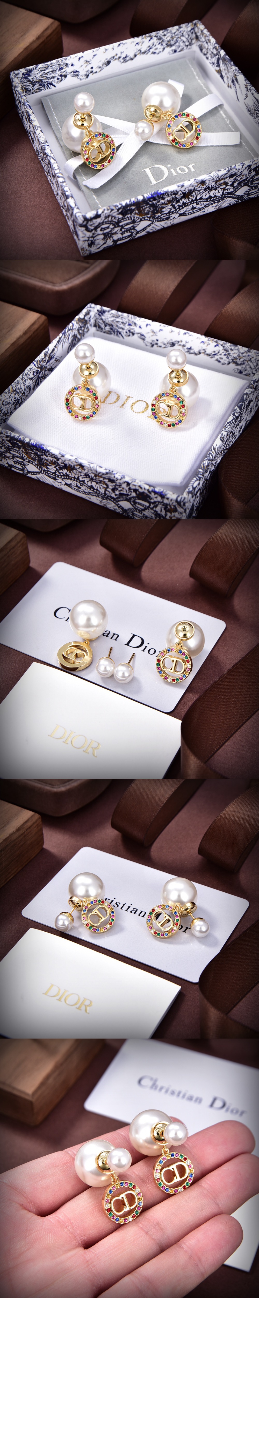 디올 Dior Tribales 귀걸이 E2344