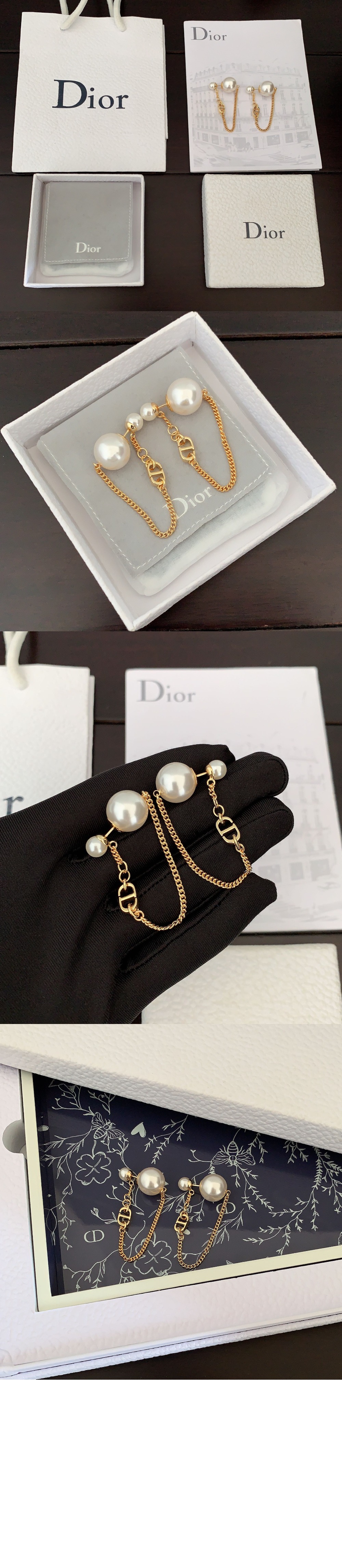 디올 Dior Tribales 귀걸이 E3056