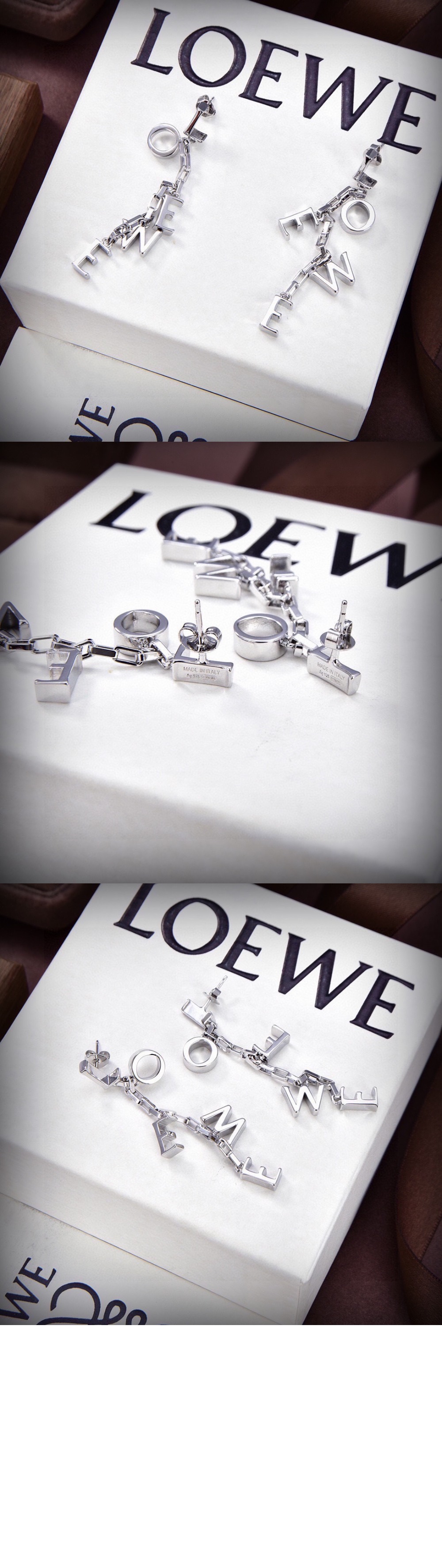 로에베 알파벳 이어링