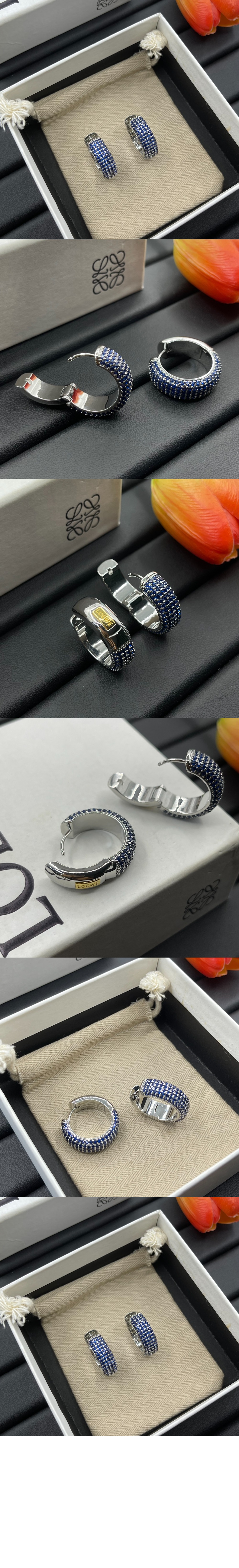 로에베 파베 후프 이어링