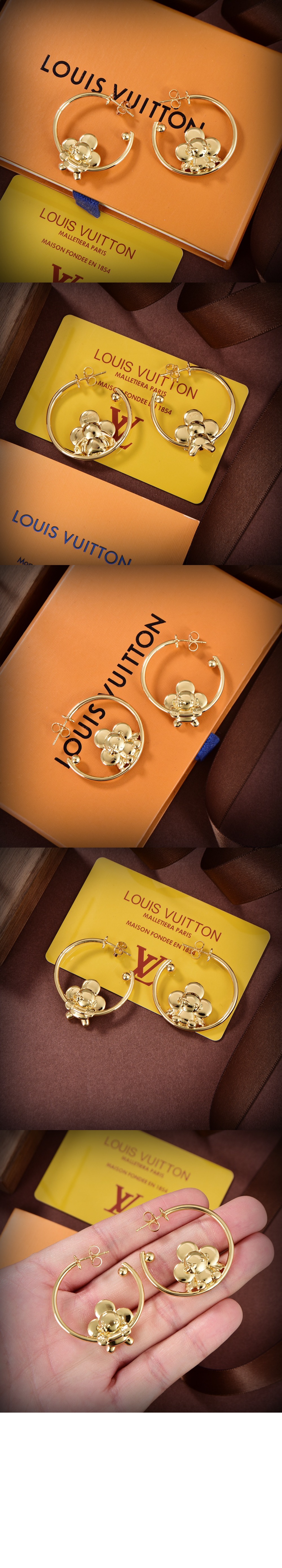 루이비통 비비엔 짐네스트 귀걸이 M00754