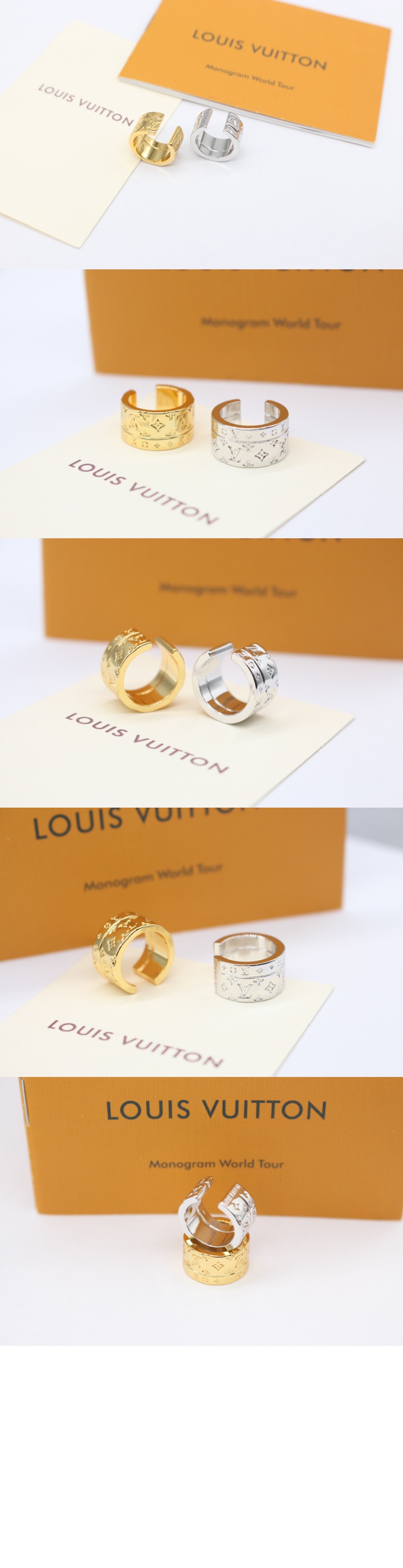 루이비통 NANOGRAM 귀걸이 세트 M01366