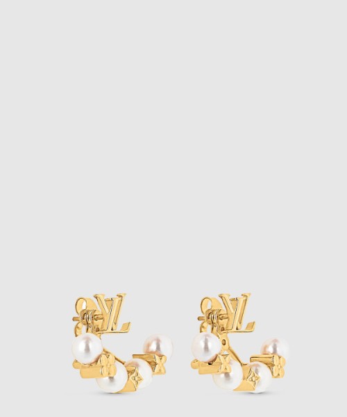 루이비통 미니그램 펄 귀걸이 M01258