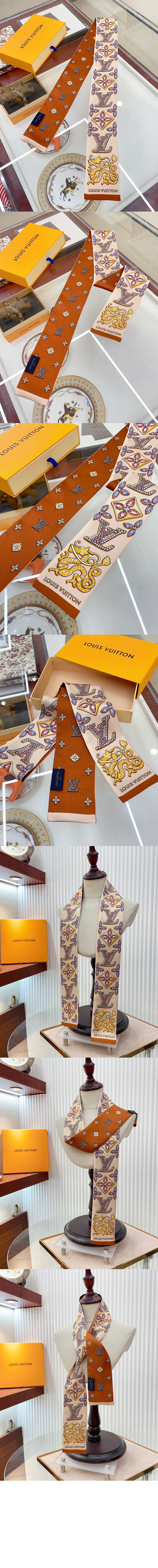 루이비통 프레셔스 드래곤 실크 방도 M79478