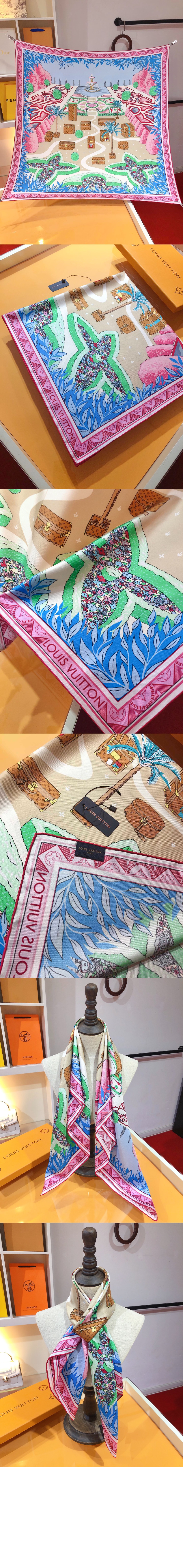 루이비통 LV 시크릿 가든 스퀘어 90 M78447