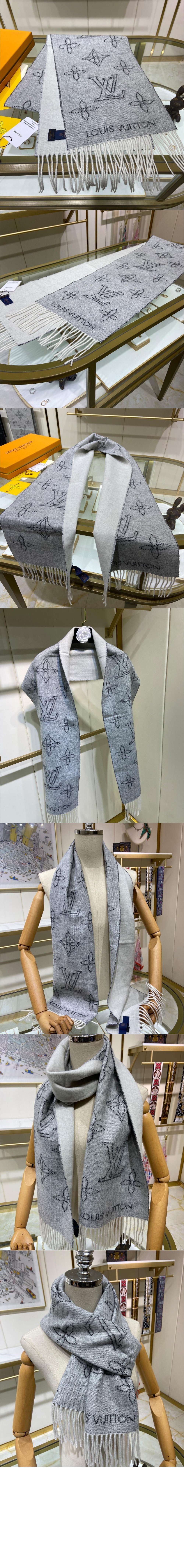 루이비통 마히나 플라이트 모드 스카프 M77902