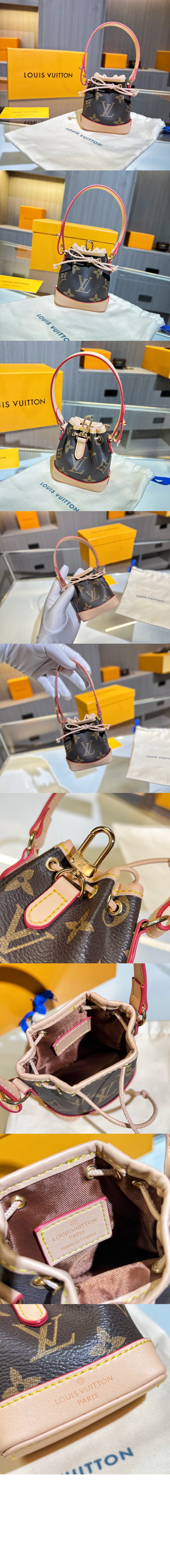 루이비통 마이크로 노에 백 참 M00818