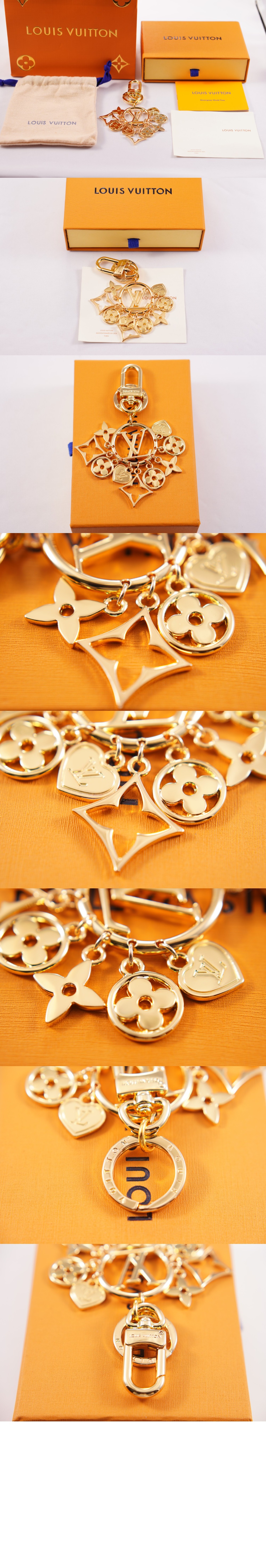 루이비통 LV 서클 트윙클링 키 링 & 백 참 M01359