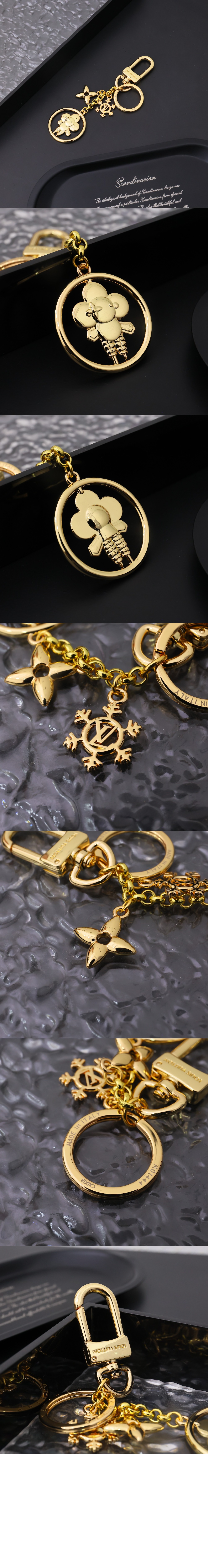 루이비통 비비엔 아이스 스케이트 키링 열쇠고리 M01444