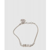 미우미우 크리스털 장식 메탈 브레이슬릿 5IB454