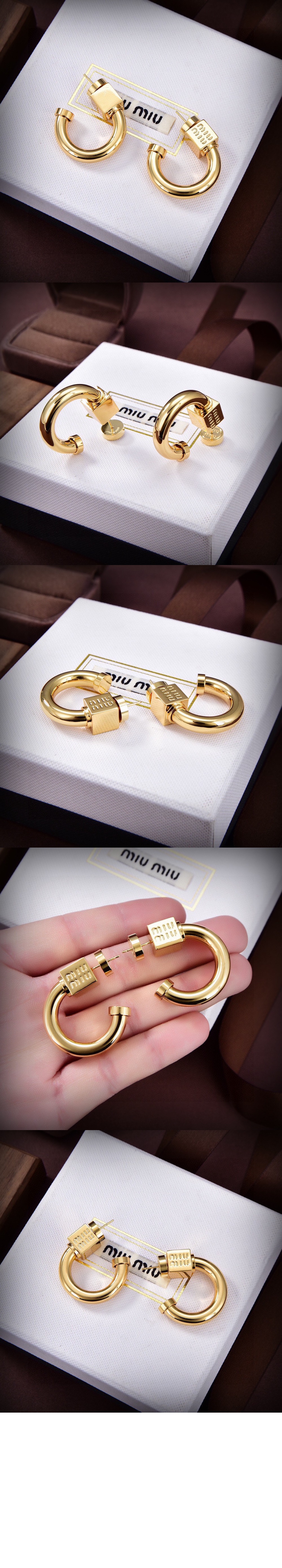 미우미우 이어링 5IO074