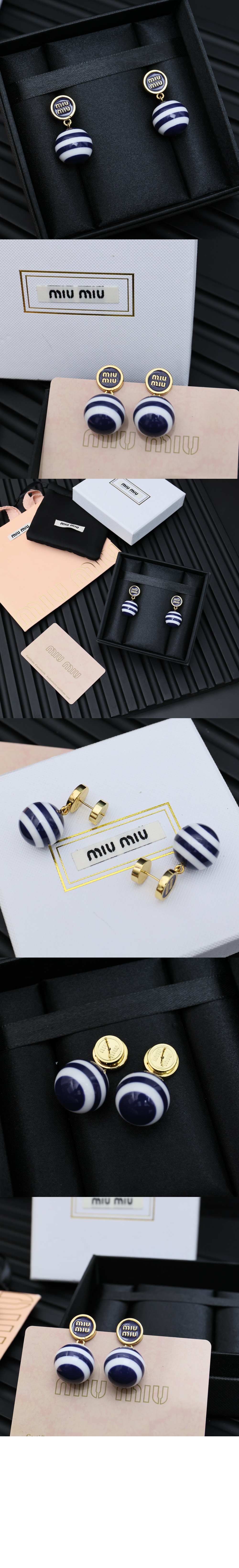 미우미우 이어링 5IO110