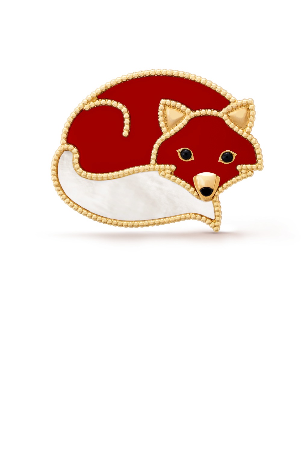 반클리프 럭키 애니멀 폭스 클립 9RY00