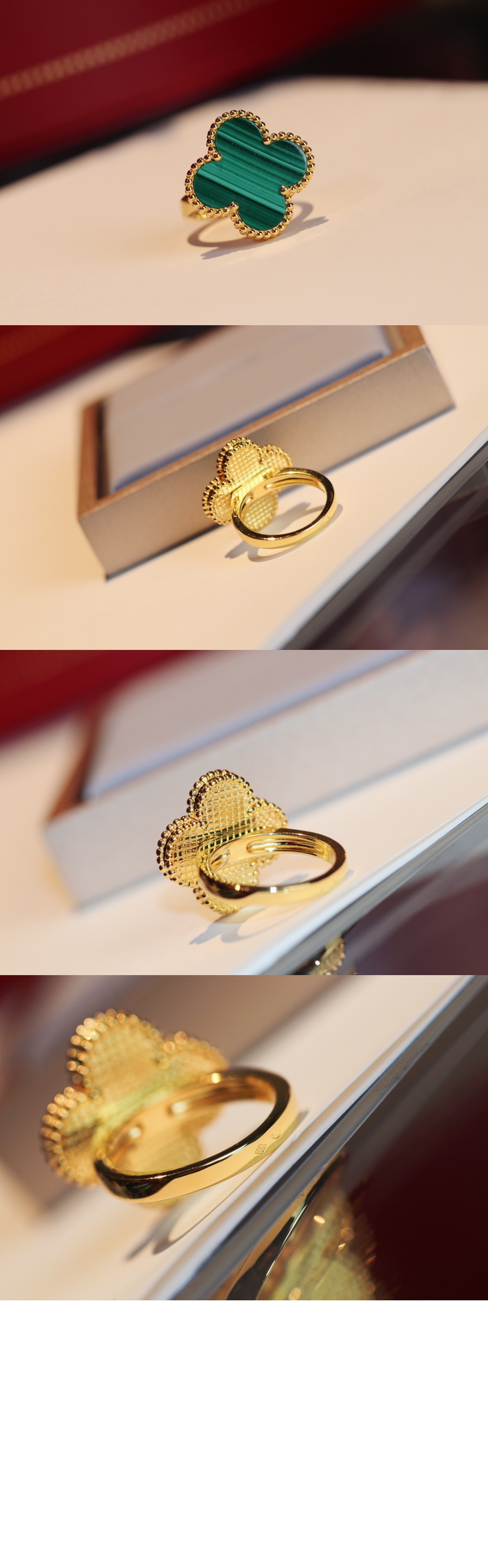 반클리프 매직 알함브라 반지 3AV00