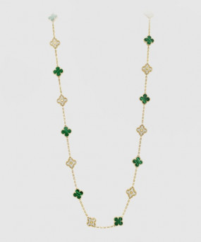 반클리프 빈티지 알함브라 롱 목걸이 7GP00