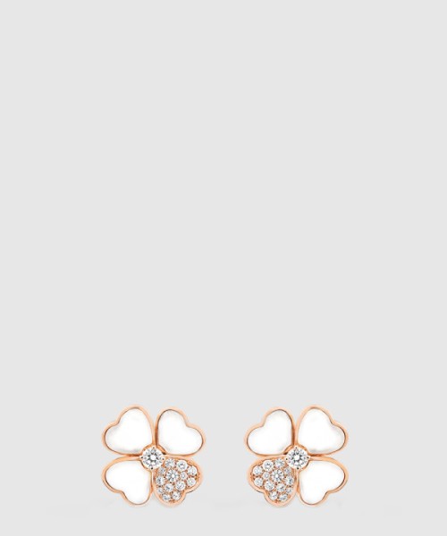 반클리프 코스모스 귀걸이 미듐 5BZ00