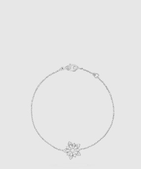 반클리프 미니 모델 컷아웃 로터스 브레이슬릿 1AB00