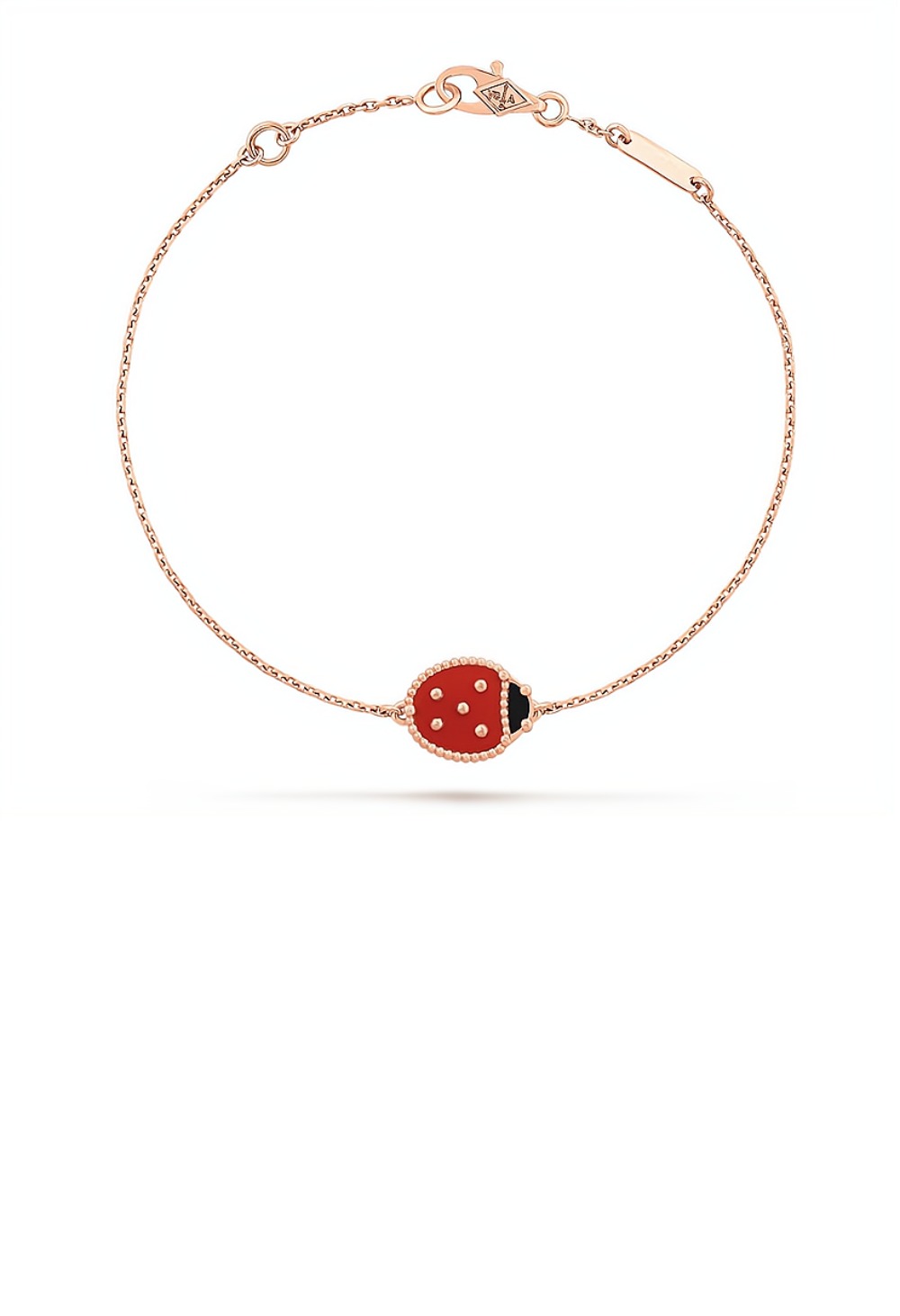 반클리프 럭키 스프링 팔찌 7R000