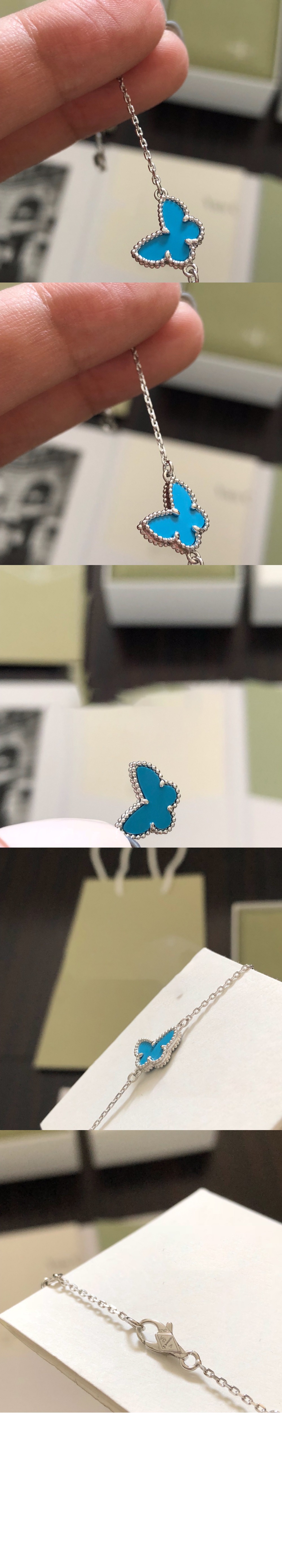 반클리프 스위트 알함브라 버터플라이 팔찌 80400