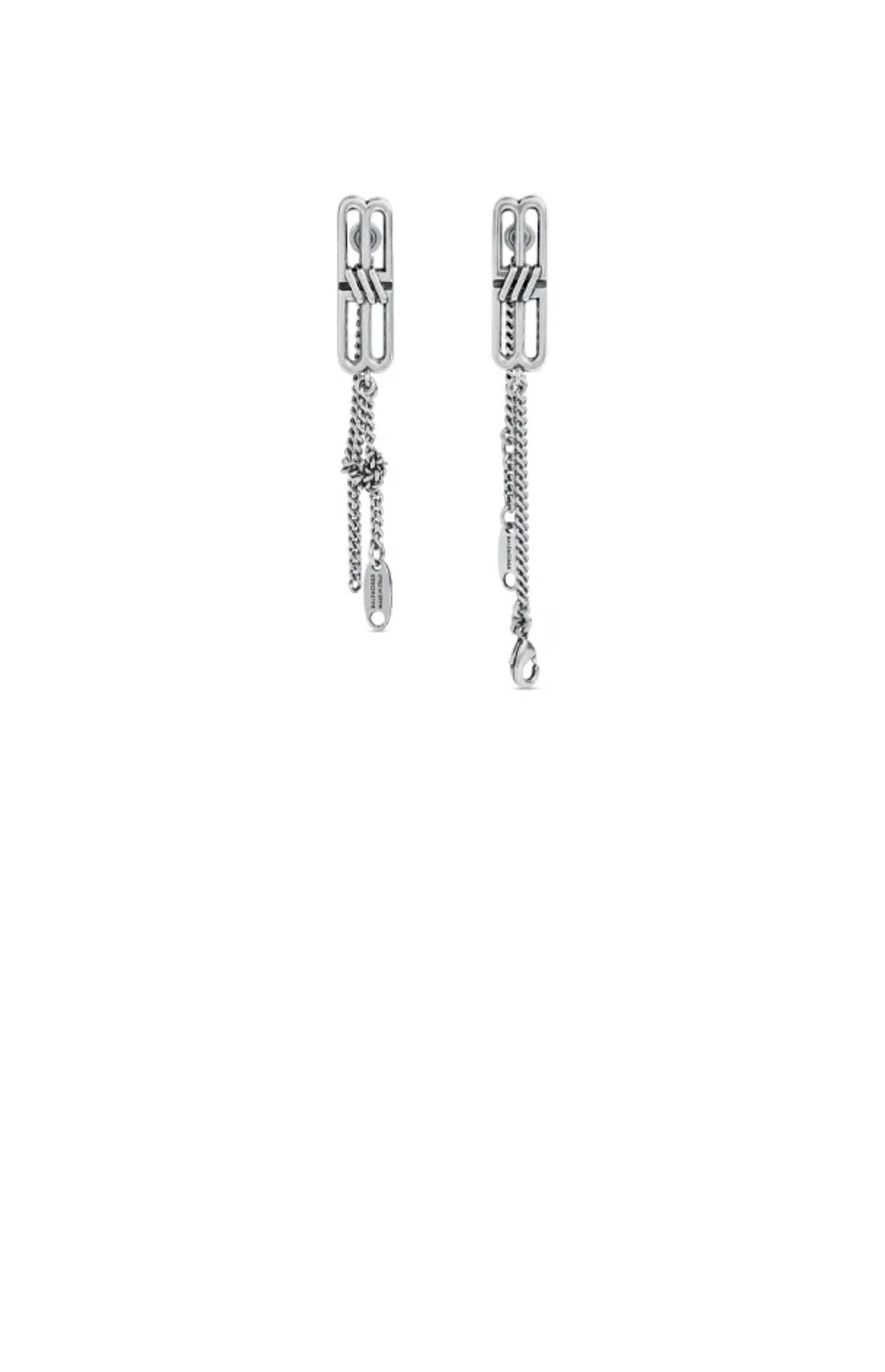 발렌시아가 BB 아이콘 엉킨 귀걸이 786811