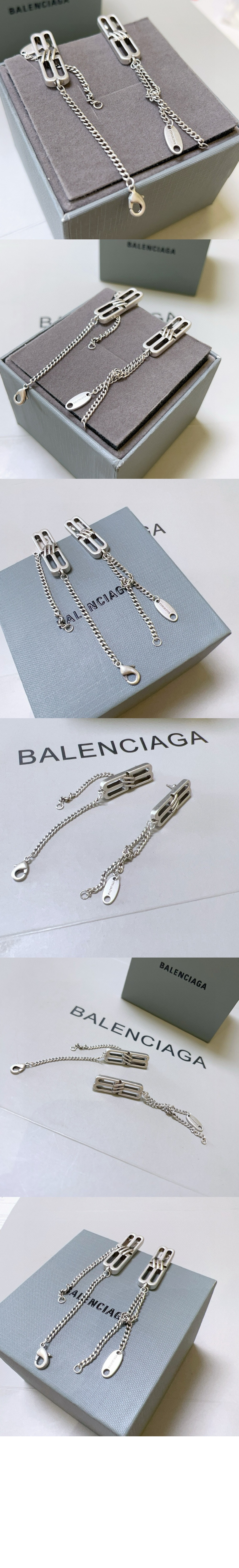 발렌시아가 BB 아이콘 엉킨 귀걸이 786811